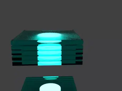 light front Free 3D model