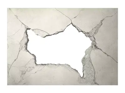Hole in wall 3D model