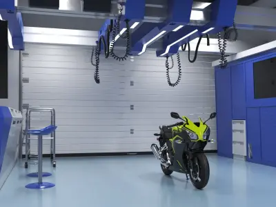  Motorsport Workshop and Lightweight Motorcycle 