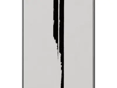 Abstract Painting Frame set 3D model 794