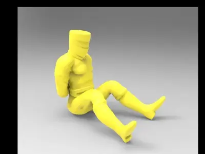 buckethead soldiers 3D print model