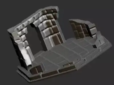 SKY game platform 3D print model