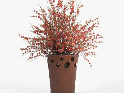 JARDINIERE GREEN PALACIO I Chaenomeeles japoonica 3D model