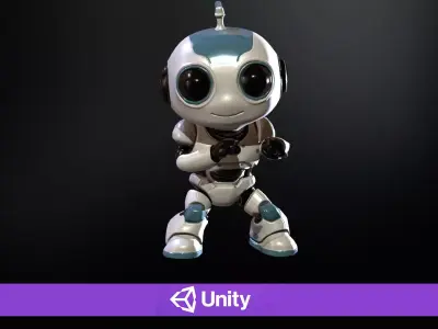 Minirobotic1 Low-poly 3D model