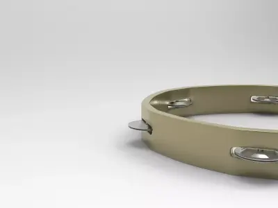 Lur Tef Instrument Low-poly 3D model