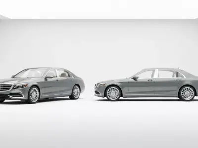 Maybach S650 2019 3D model