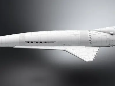 Orion 3 V2 scale model  3D print model