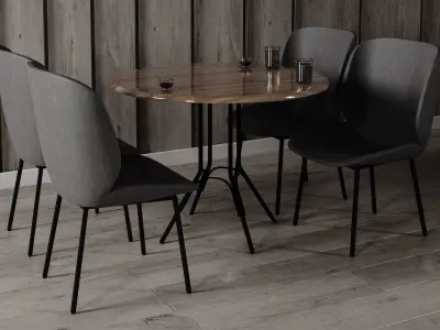 Dining - Home Furniture 05 3D model