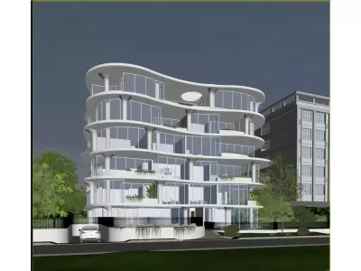 Modern Light Luxury Apartment 3D model