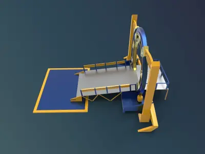 space gate 3D print model