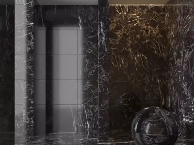 Marble wall 51 3D model