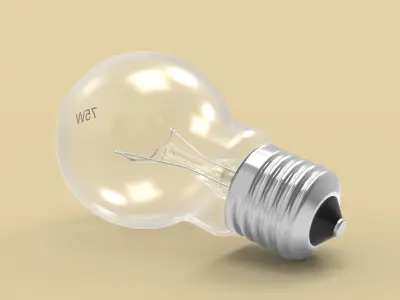 Lightbulb light bulb 3D model
