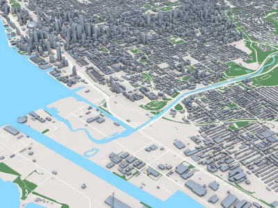 Toronto City Canada 3D model