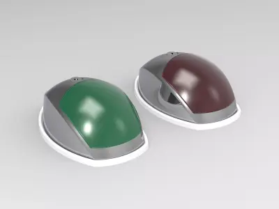 Boat Navigation Ligt 3D model