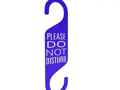 Door Hanger 3D model