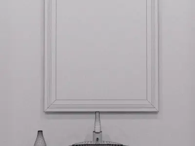Illuminated Mirror 9 3D model