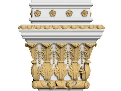 Classic ladder pillar Texture