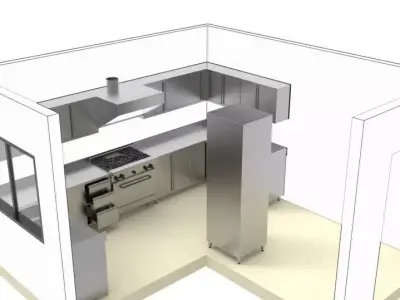 KITCHEN 99 3D model