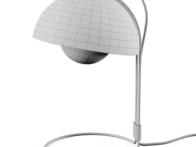 Flowerpot VP4 table lamp 3D model