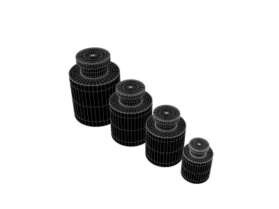 Scale Weights V2 001 Low-poly 3D model