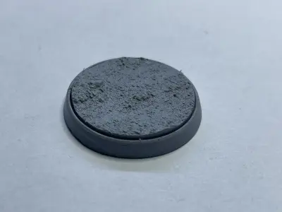 25 mm Tabletop RPG Miniature Base - Dirt Floor 3D print model