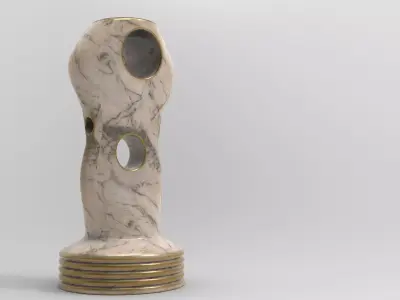 Nuge Decor Low-poly 3D model