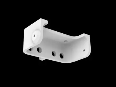 Manual point lever for model railway Free 3D print model