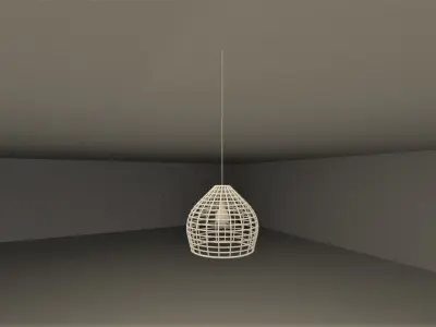 lighting hanging lamp Free 3D model