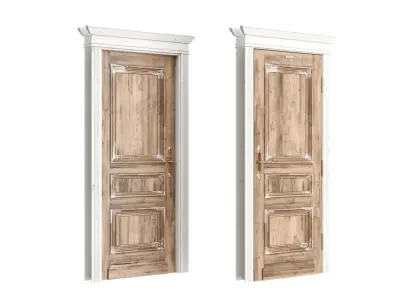 Doors Brothers French door 3 3D model