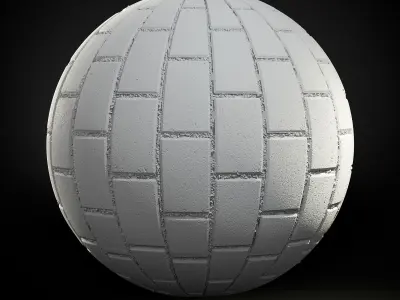 Scanned Stretcherbond Pavement PBR Textures Texture