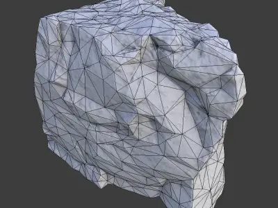 Uma Stone Low-poly 3D model