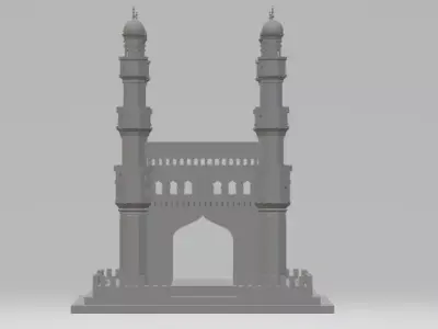 CHAR MINAR  3D print model