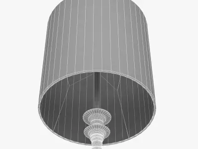 Porta Romana Spin floor lamp 3D model