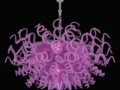 Artglass Lightstar Hanging Lamp 3D model