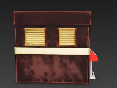 Cocoa Estate Chocolate-Box Mansion 3D Model Low-poly 3D model