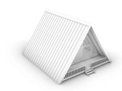Bungalow  3d Architectural Model 3D model