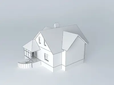 Winter garden 2 Free 3D model