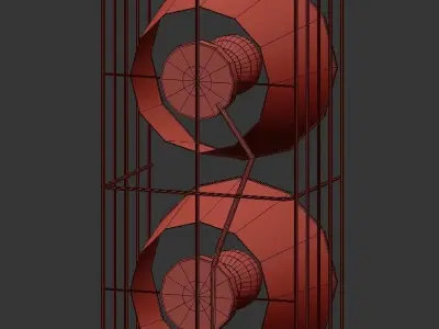 Ozzy Floor Lamp 3D model