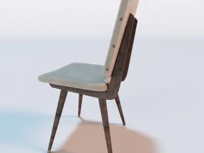 CAMILLE DINING CHAIR 3D model