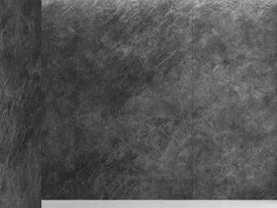 Black slate 3D model