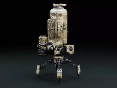 Etasphera28 Low-poly 3D model