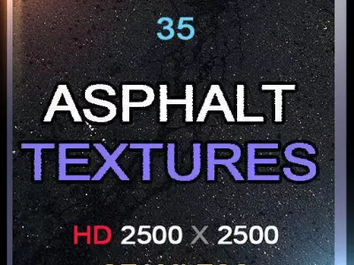 35 Asphalt Textures HD  Texture