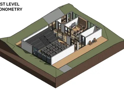 Audiences - Revit 3D model