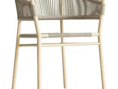Kilt chair 3D model