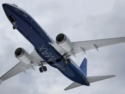  Boeing 737-8 MAX with Animation 