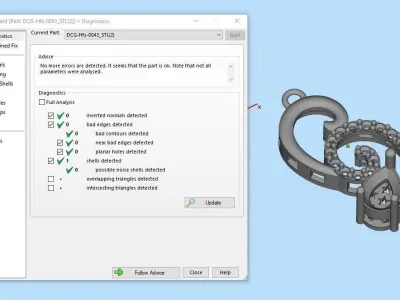 Half set 0043 3D print model