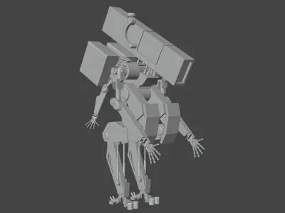 Scout Mech 3D model