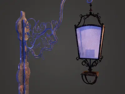 Victorian Lantern Free 3D model