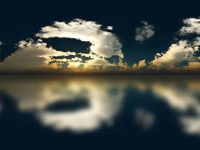 4k HDR  Sunset Dark Sky 3D model