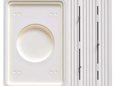 Modern ceiling RJ Easy Design 17 3D model